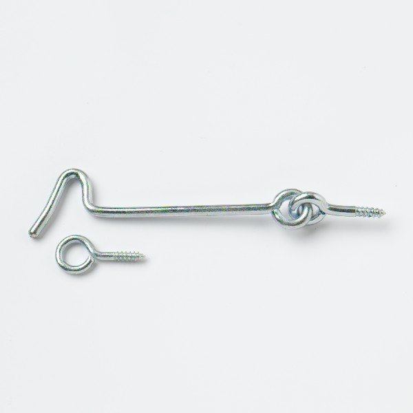 PREMIER 2 PCE GATE HOOKS & EYES BZP 50 MM 2"