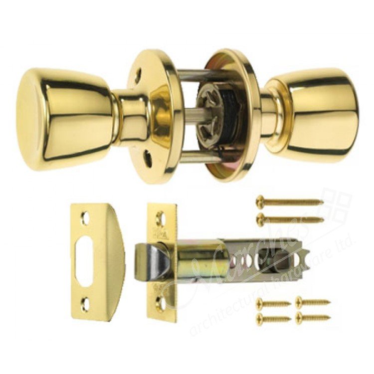 ERA PASSAGE LOCKSET BRASS