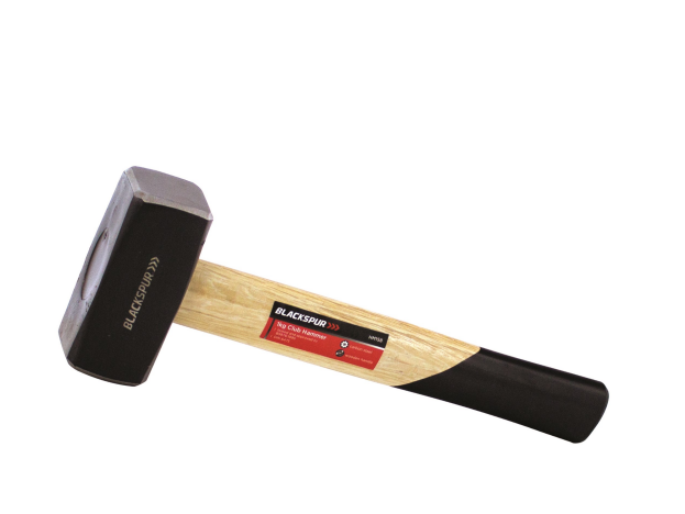 Blackspur Lump Hammer 1kg With Wooden Handle