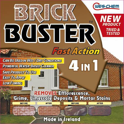 BRICK BUSTER FAST ACTION 4 IN 1 2.5LTR